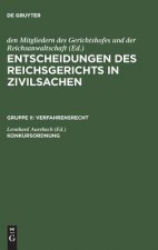 Entscheidungen des Reichsgerichts in Zivilsachen, Konkursordnung