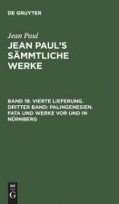 Jean Paul's Sammtliche Werke, Band 18, Vierte Lieferung. Dritter Band