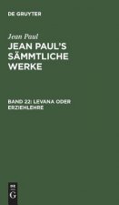 Jean Paul's Sammtliche Werke, Band 22, Levana oder Erziehlehre