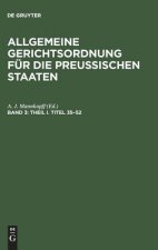 Theil I. Titel 35-52