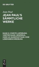 Jean Paul's Sammtliche Werke, Band 9, Zweite Lieferung. Vierter Band