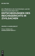 Entscheidungen des Reichsgerichts in Zivilsachen, Handelsgesetzbuch, 1