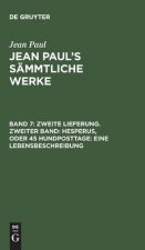 Jean Paul's Sammtliche Werke, Band 7, Zweite Lieferung. Zweiter Band