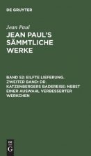 Jean Paul's Sammtliche Werke, Band 52, Eilfte Lieferung. Zweiter Band