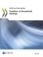 Taxation of household savings