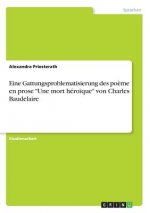 Eine Gattungsproblematisierung des po?me en prose 