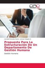 Propuesta Para La Estructuracion De Un Departamento De Gestion Humana