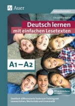 Deutsch lernen mit einfachen Lesetexten A1-A2, m. 1 CD-ROM