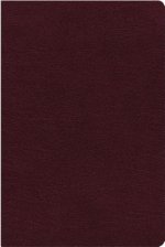 NIV, Reference Bible, Giant Print, Bonded Leather, Burgundy, Red Letter Edition, Indexed, Comfort Print