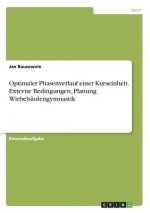 Optimaler Phasenverlauf einer Kurseinheit. Externe Bedingungen, Planung Wirbelsäulengymnastik