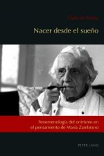 Nacer desde el sueno; Fenomenologia del onirismo en el pensamiento de Maria Zambrano