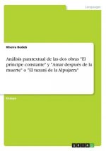 Análisis paratextual de las dos obras 
