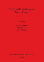 Rural Landscape of Ancient Israel
