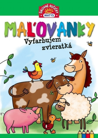 Maľovanky Vyfarbujem zvieratká