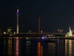 Düsseldorf bei Nacht - 1.000 Teile (Puzzle)