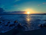 Sonnenuntergang am Meer - 1.000 Teile (Puzzle)