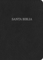 Rvr 1960 Biblia Compacta Letra Grande, Negro Piel Fabricada Con Índice