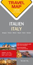 Reisekarte Italien 1:800.000