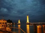 Leuchtturm Lindau bei Nacht - 1.000 Teile (Puzzle)