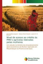 Nivel de acesso ao credito as PME's agricolas lideradas pelas mulheres