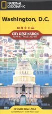 National Geographic City Destination Map Washington D.C.