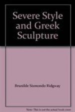 Severe Styles in Greek Sculpture