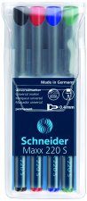 Foliopisy permanentne Schneider Maxx 220 S 4 sztuki