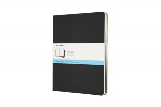 Set Of 3 Moleskine Extra Large Dotted Cahier Journals
