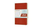 VOLANT JOURNALS POCKET PLAIN CORAL ORANG
