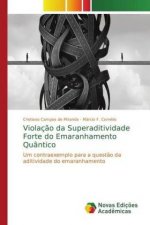 Violacao da Superaditividade Forte do Emaranhamento Quantico