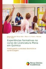 Experiencias formativas no curso de Licenciatura Plena em Quimica