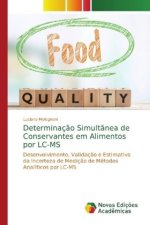 Determinação Simultânea de Conservantes em Alimentos por LC-MS