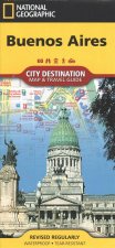 National Geographic City Destination Map Stadtplan Buenos Aires