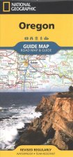National Geographic GuideMap Touristische Karte Oregon