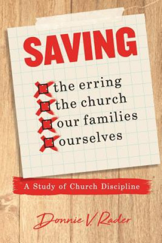 Saving: the Erring, the Church, Our Families, Ourselves: A Study of Church Discipline