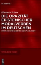 Opazitat epistemischer Modalverben im Deutschen