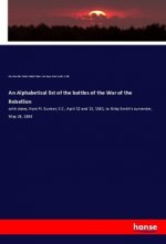 An Alphabetical list of the battles of the War of the Rebellion
