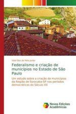 Federalismo e criacao de municipios no Estado de Sao Paulo