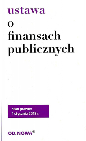 Ustawa o finansach publicznych