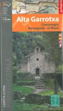Alta Garrotxa E25 1:25.000 Wanderkarte