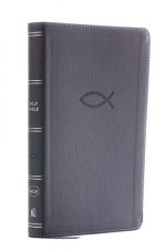NKJV, Thinline Bible Youth Edition, Leathersoft, Gray, Red Letter, Comfort Print