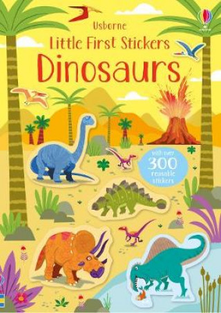 Little First Stickers Dinosaurs (KIRSTEEN ROBSON)(Puha kötésű)