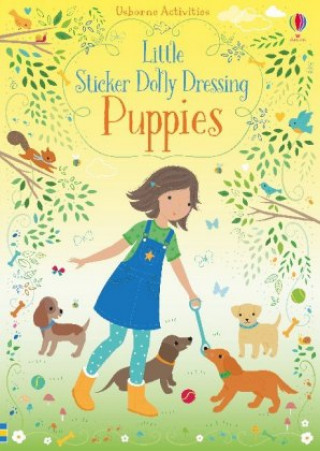 Little Sticker Dolly Dressing Puppies (Fiona Watt,Lizzie Mackay)(Miękka)