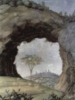 Andrea Mantegna - Wartende Reitknechte, Landschaft - 100 Teile (Puzzle)