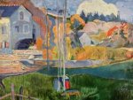 Paul Gauguin - Die David-Mühle in Pont-Aven - 500 Teile (Puzzle)