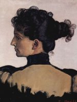 Ferdinand Hodler - Porträt der Berthe Jacques, Frau des Künstlers - 500 Teile (Puzzle)
