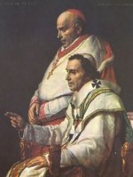 Jacques-Louis David - Porträt des Papstes Pius VII. und des Kardinals Caprara - 500 Teile (Puzzle)