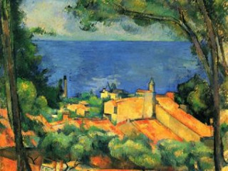 Paul Cézanne - L'Estaque mit roten Dächern - 500 Teile (Puzzle)