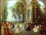Antoine Watteau - Das Ballvergnügen (Les Plaisirs du bal) - 500 Teile (Puzzle)