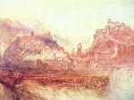 Joseph Mallord William Turner - Bellinzona von Süden - 500 Teile (Puzzle)